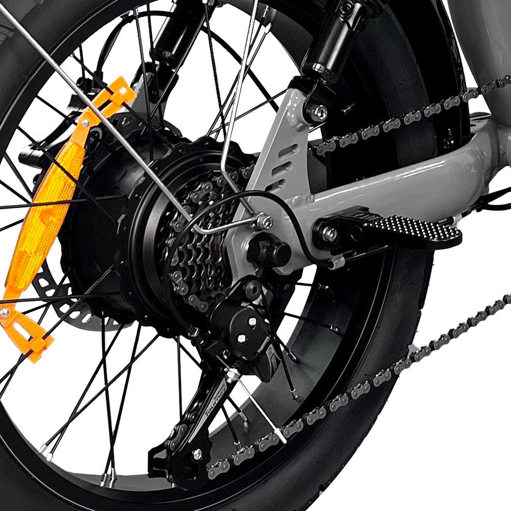 EB8 Pro - Fatbike - Grijs
