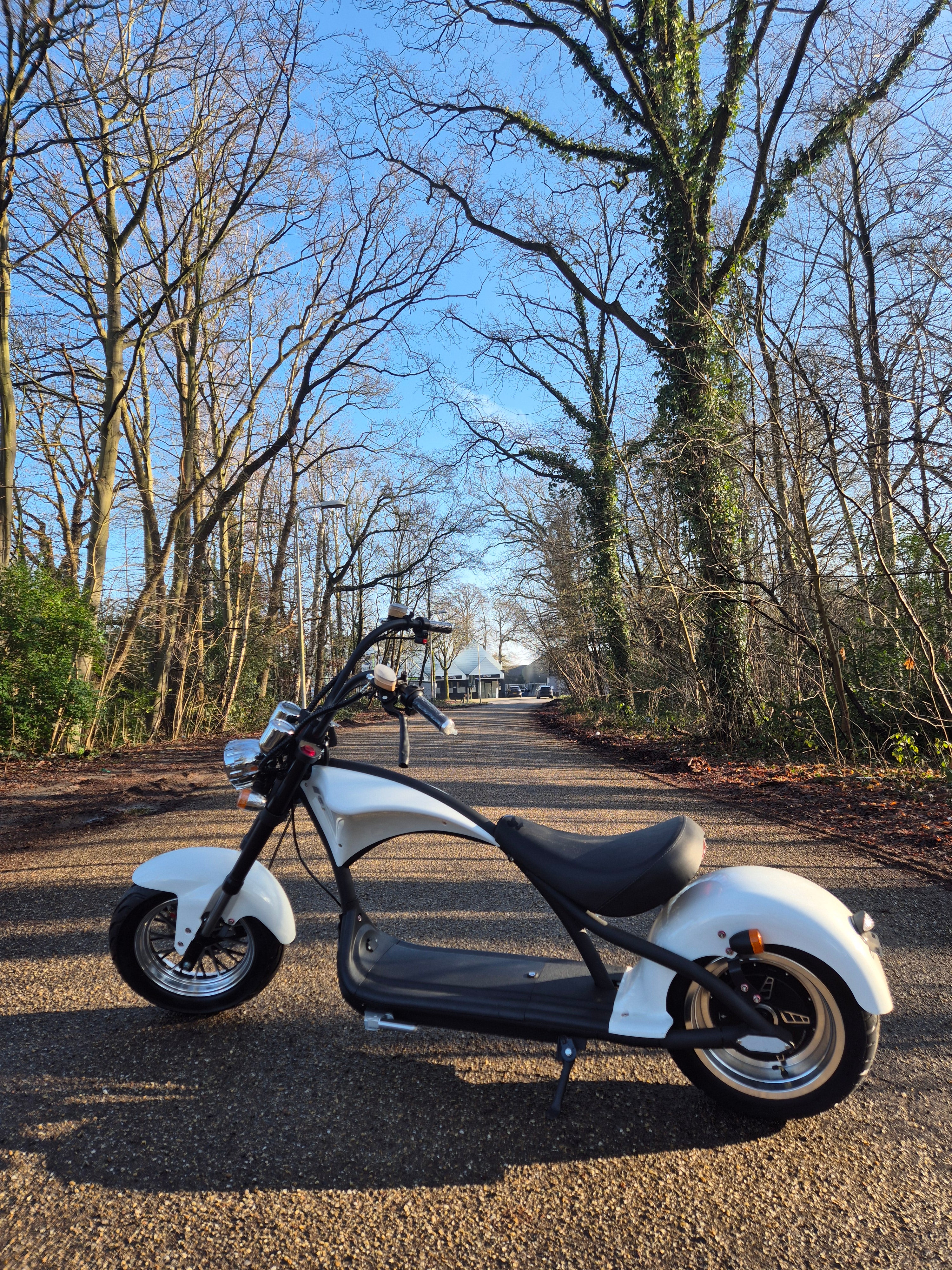 Demo Model - E-chopper M1 - Glans Wit - 20AH