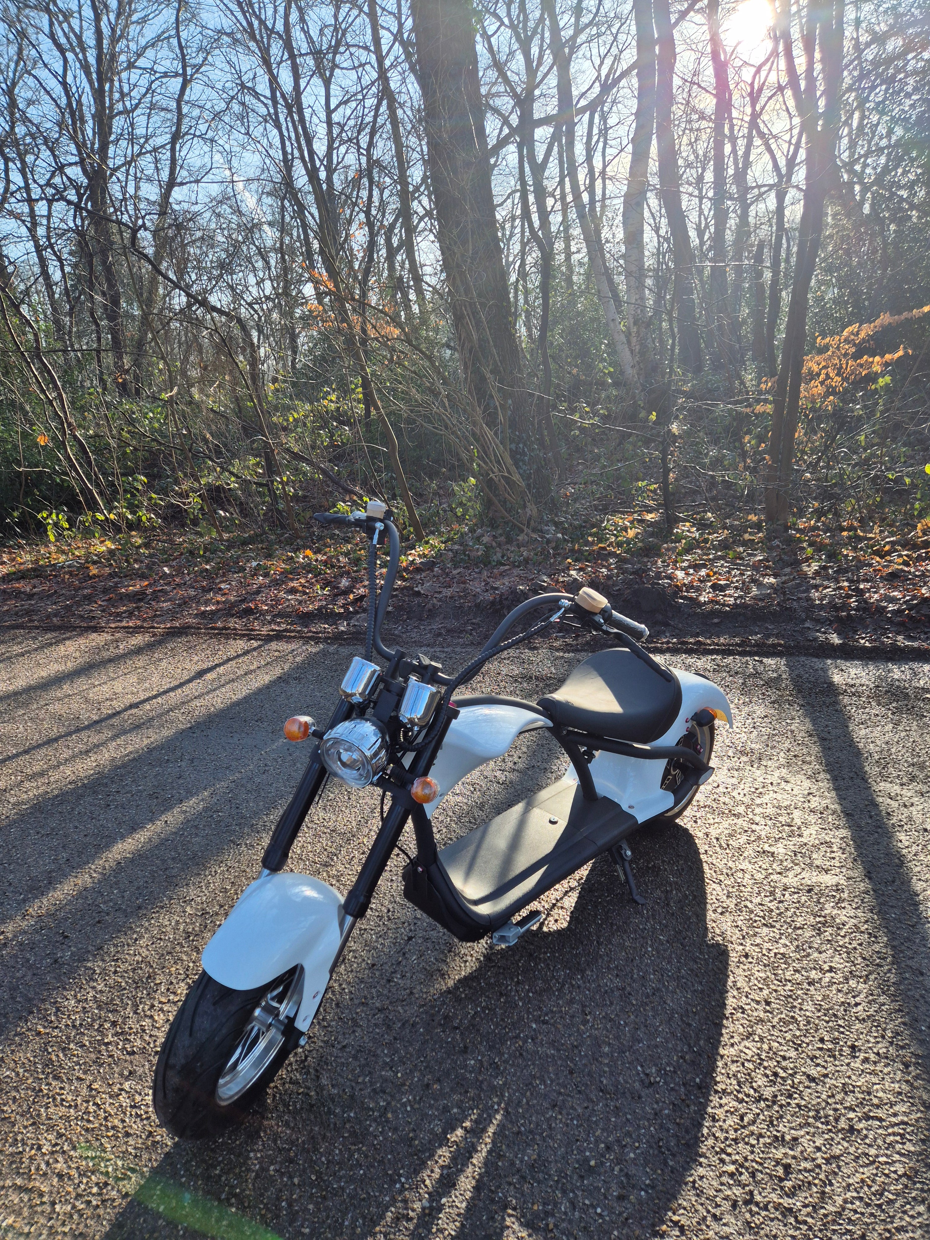 Demo Model - E-chopper M1 - Glans Wit - 20AH