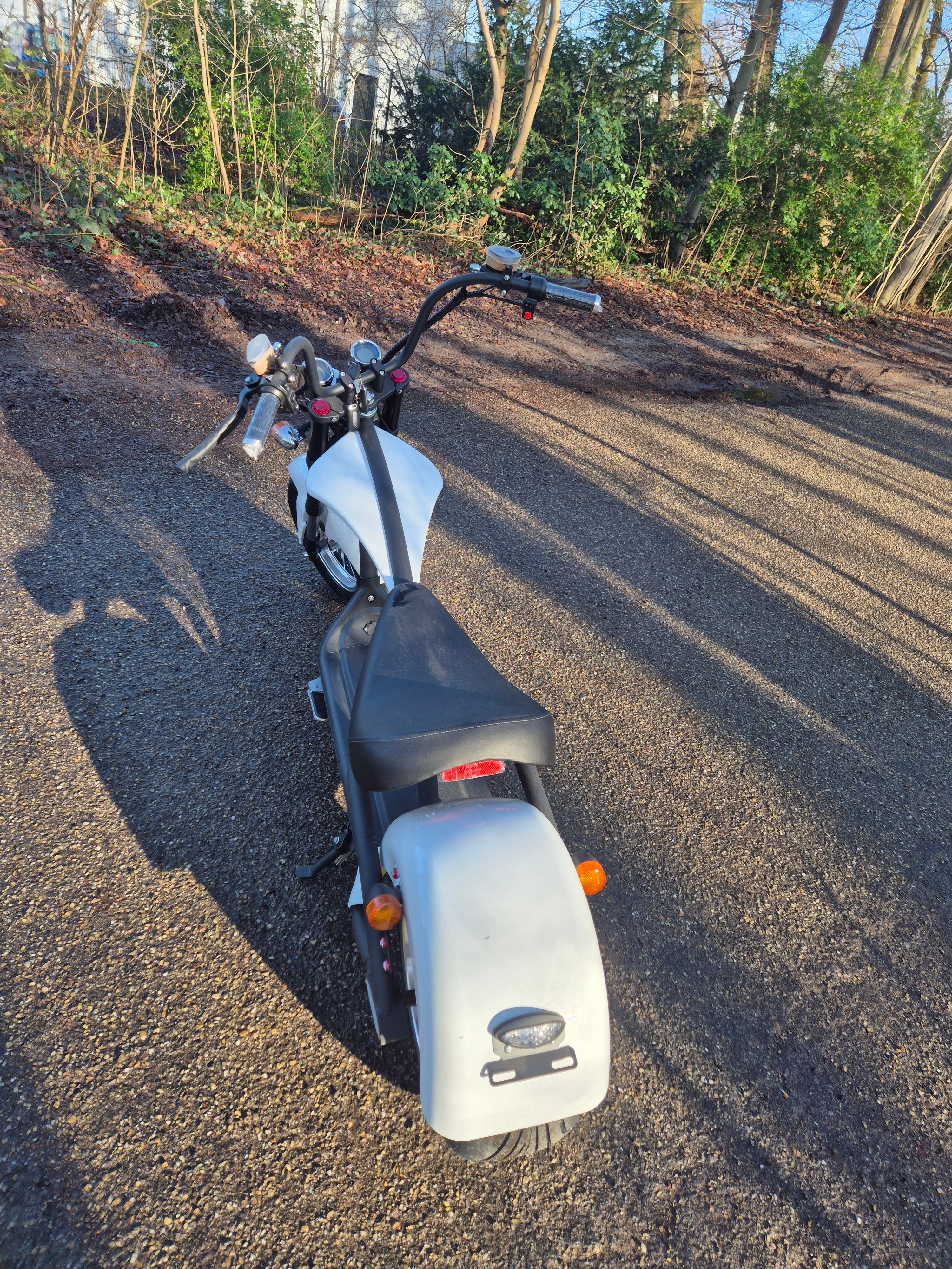 Demo Model - E-chopper M1 - Glans Wit - 20AH