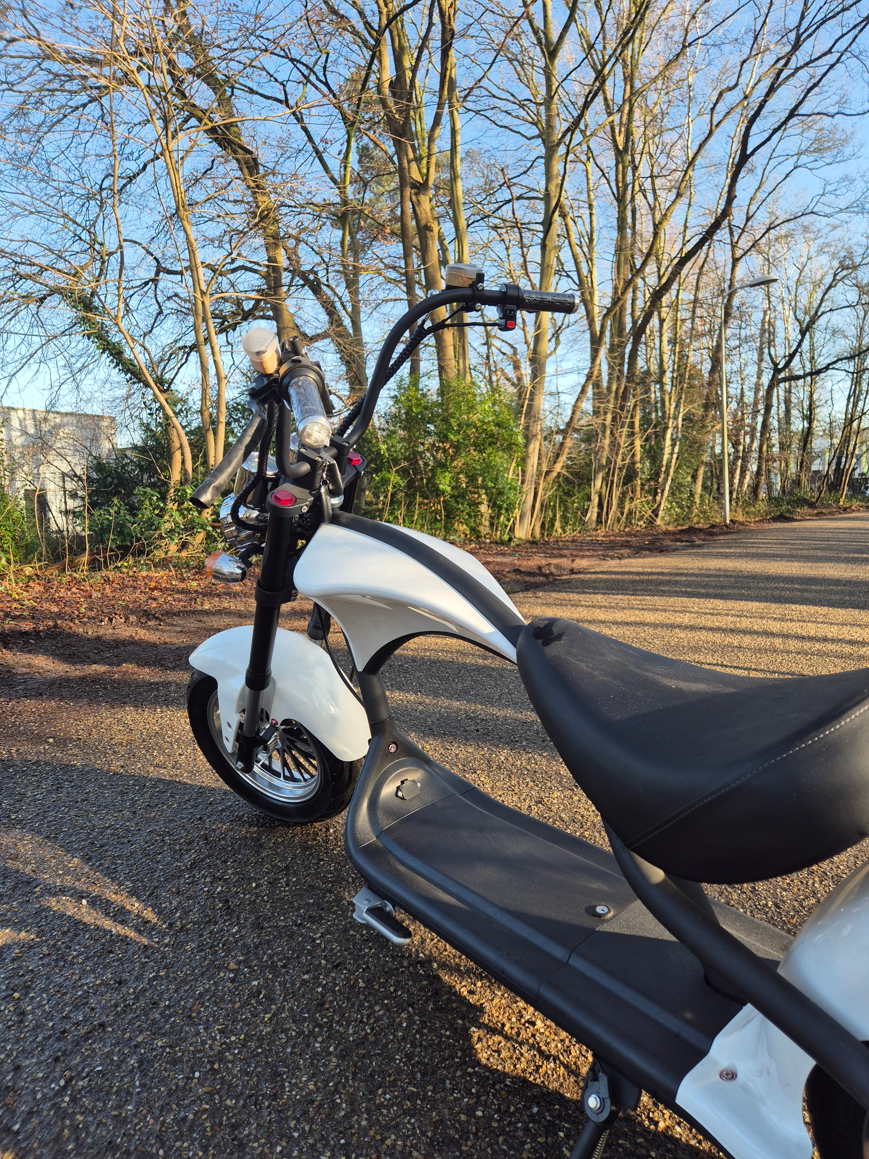 Demo Model - E-chopper M1 - Glans Wit - 20AH