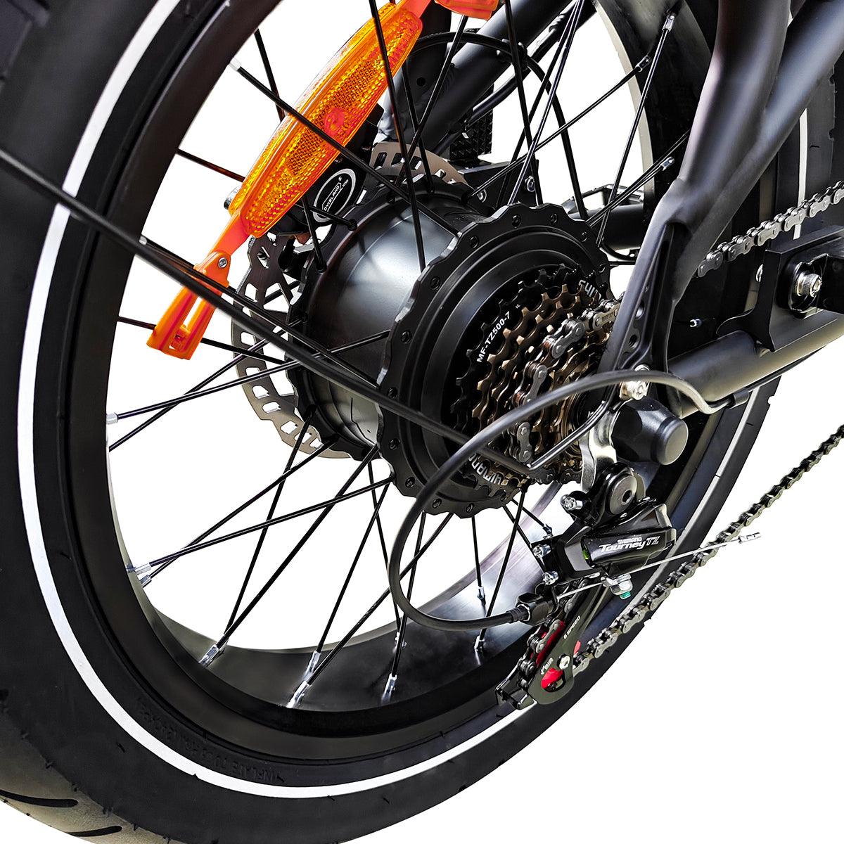 EB8 Pro - Fatbike - Zwart
