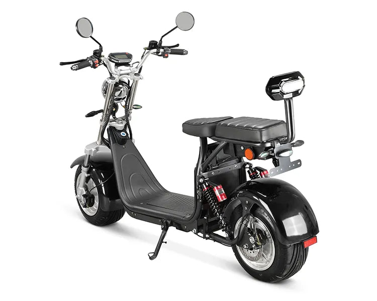 E-chopper CP1 - Elektrische scooter - Glans zwart