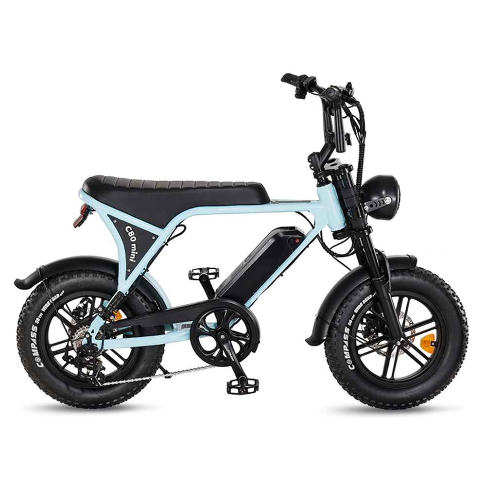 C80 - Mini Fatbike - Licht Blauw