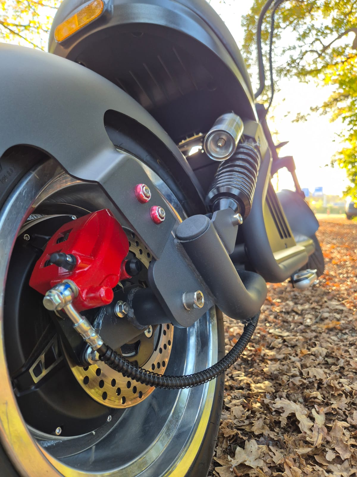 E-chopper M2 - Mat zwart - 30Ah