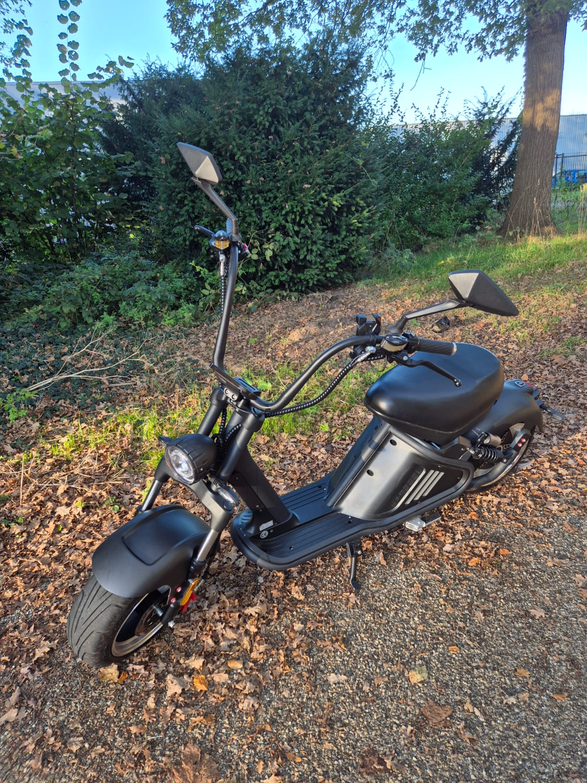 E-chopper M2 - Mat zwart - 30Ah