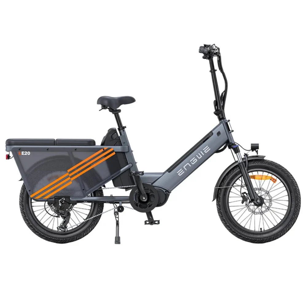 ENGWE LE20 - Longtail - Dubbele Accu - Grijs