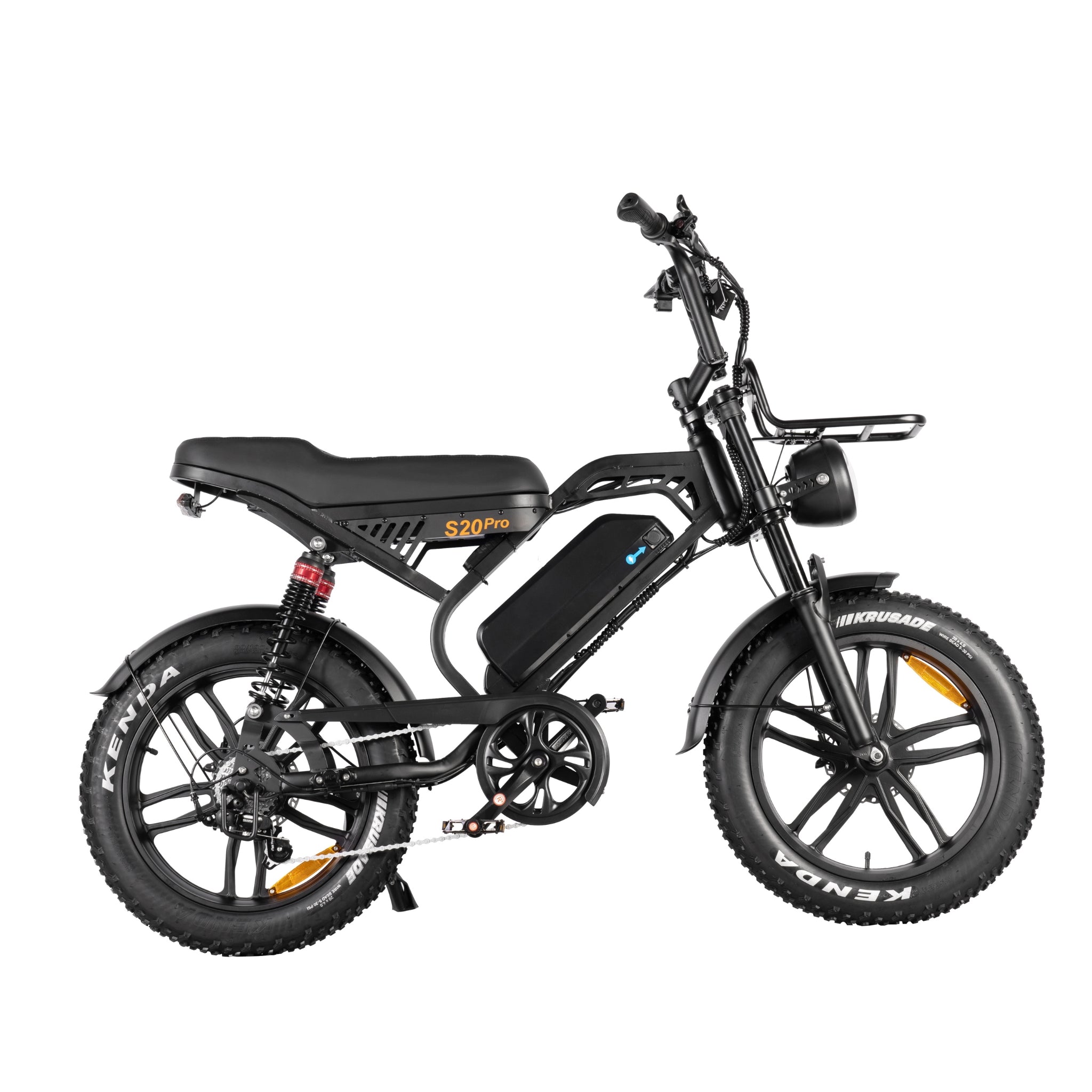 QMWheel S20 Pro 2025 - Fatbike - Zwart