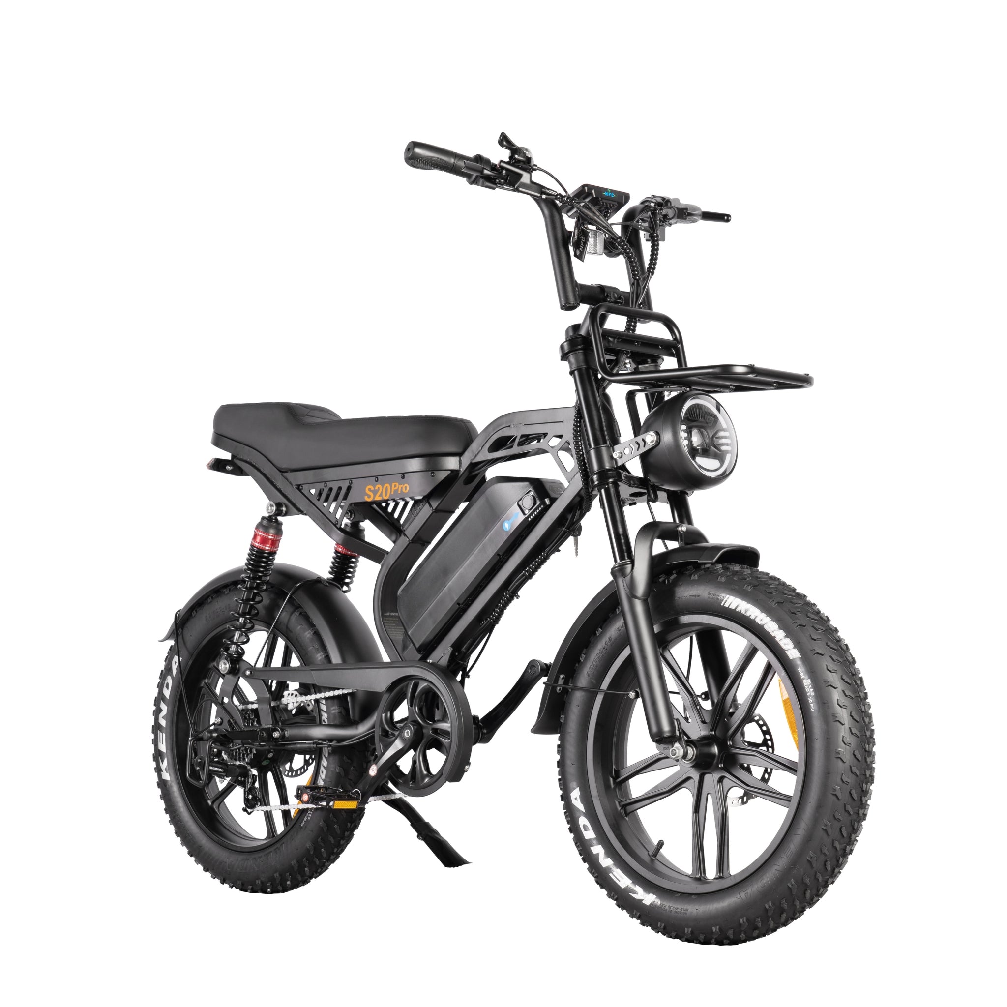 QMWheel S20 Pro 2025 - Fatbike - Zwart