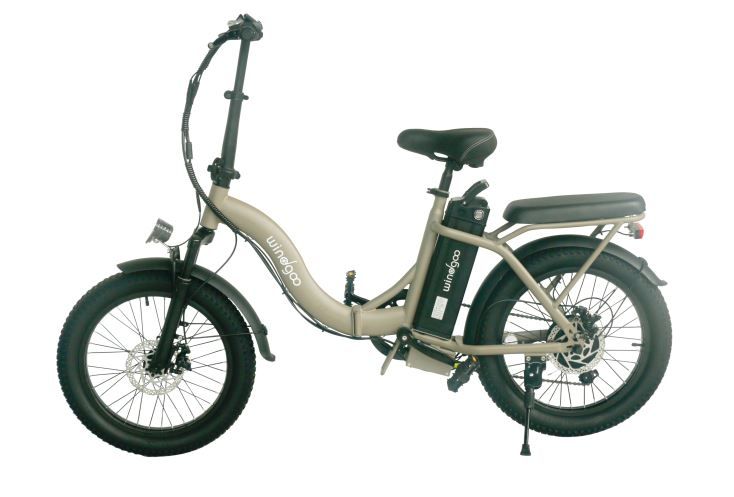 Windgoo E20 - Vouwfiets - Lichtbruin