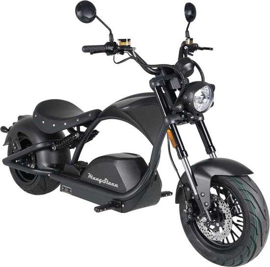 E-chopper M1PS - Elektrische motor - Mat Zwart - E-Wheels Enschede