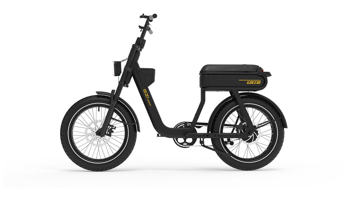 Goccia Ezi Comfort - Fatbike - Zwart / Goud