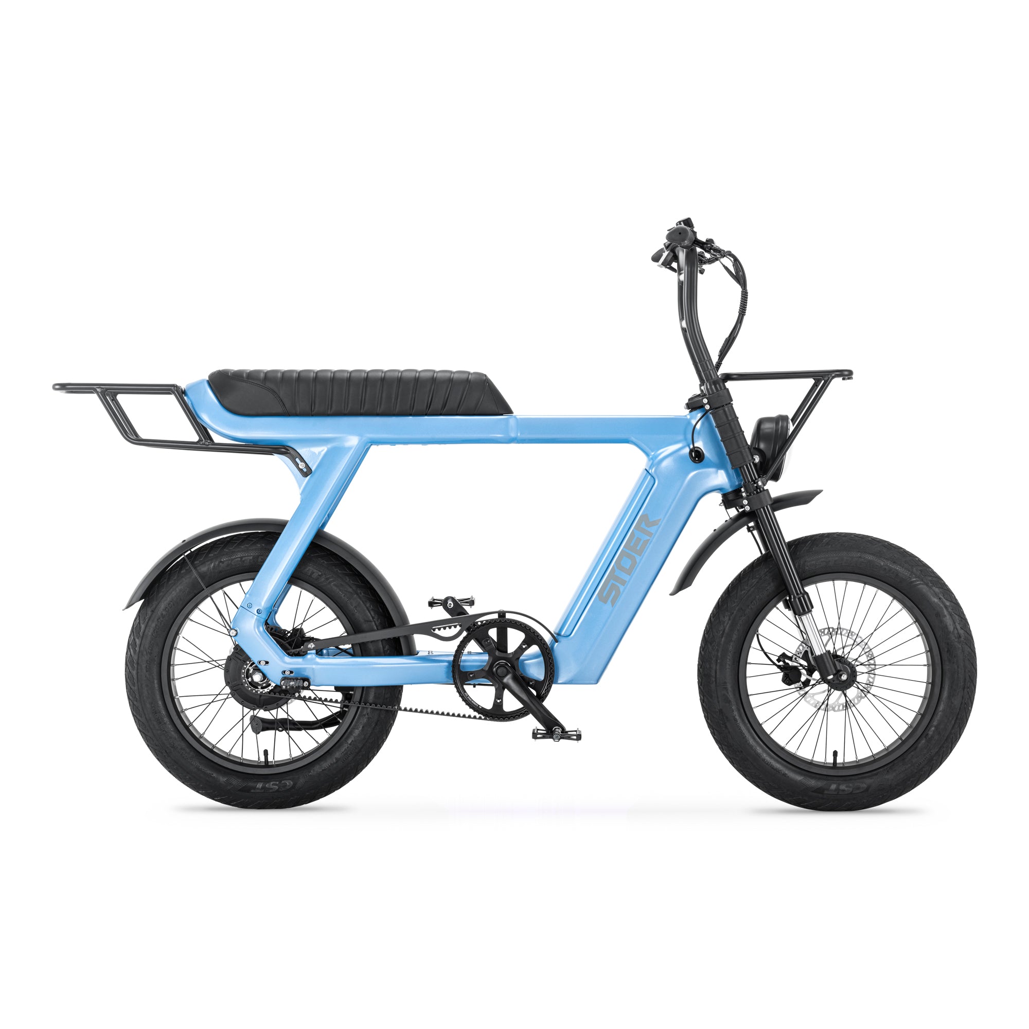 STOER Bikes Urban X - Fatbike - Sky Blauw