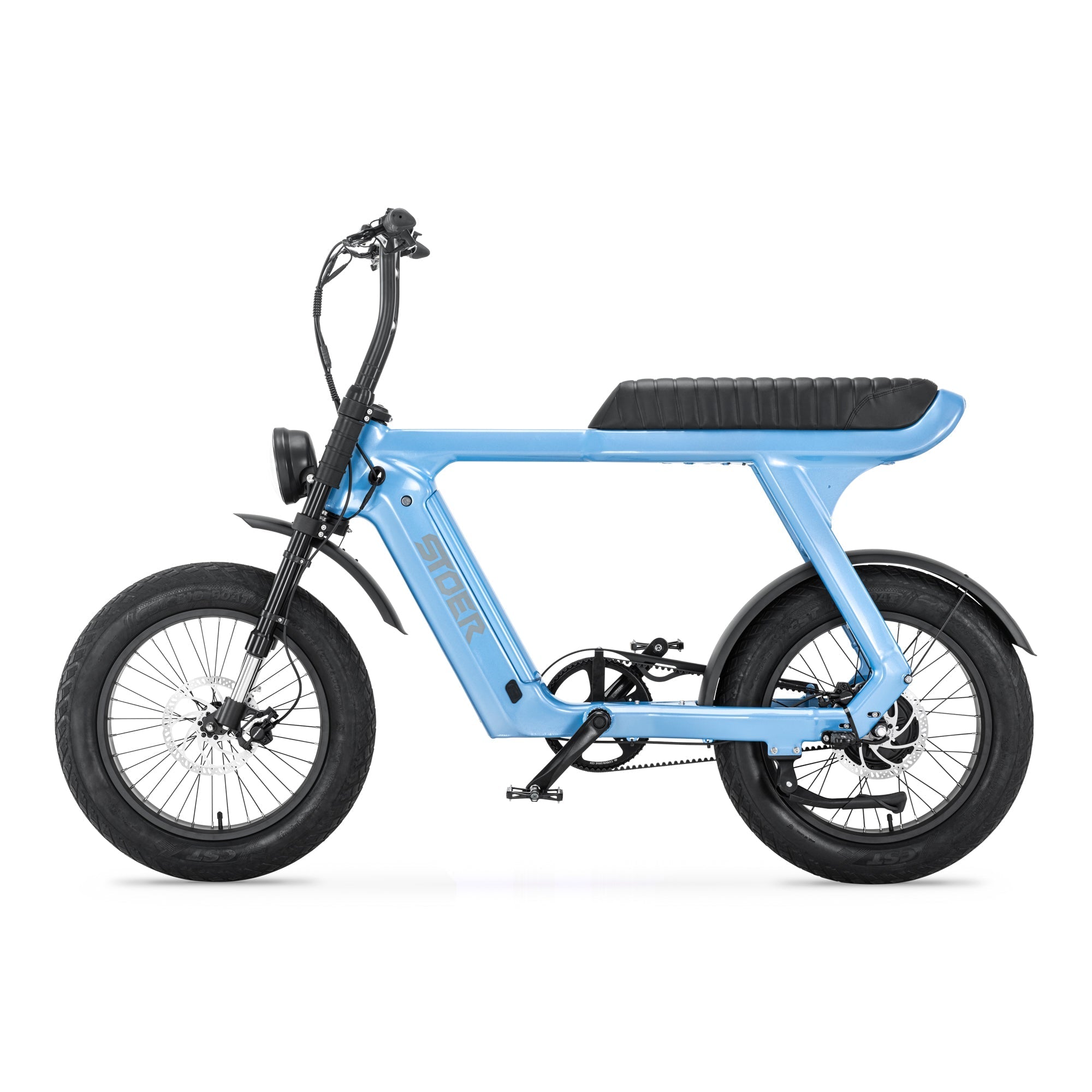 STOER Bikes Urban X - Fatbike - Sky Blauw