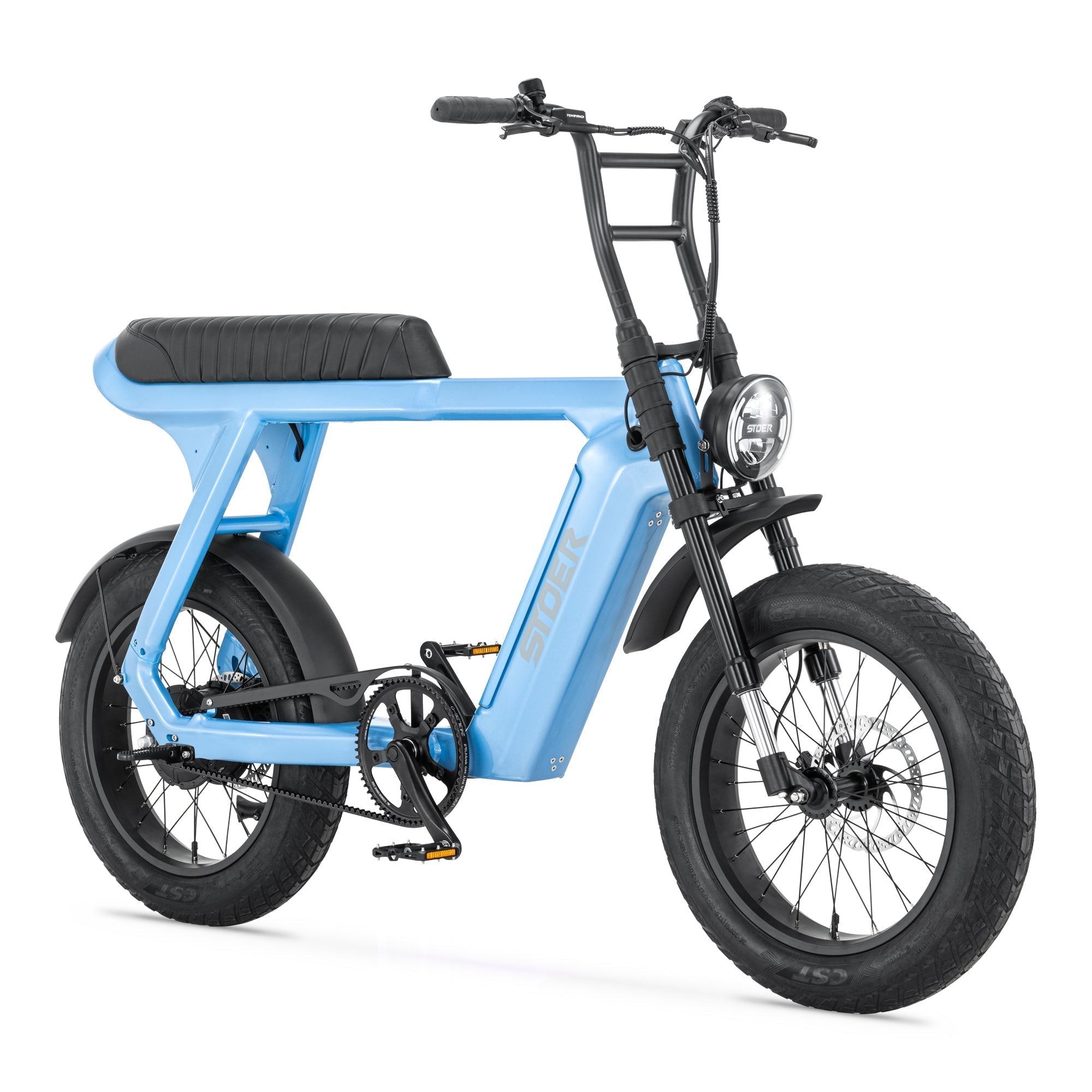 STOER Bikes Urban X - Fatbike - Sky Blauw