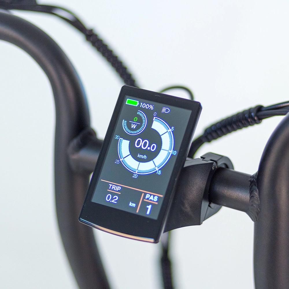 Tomos Flexer - Lage instap - Fatbike - Zwart