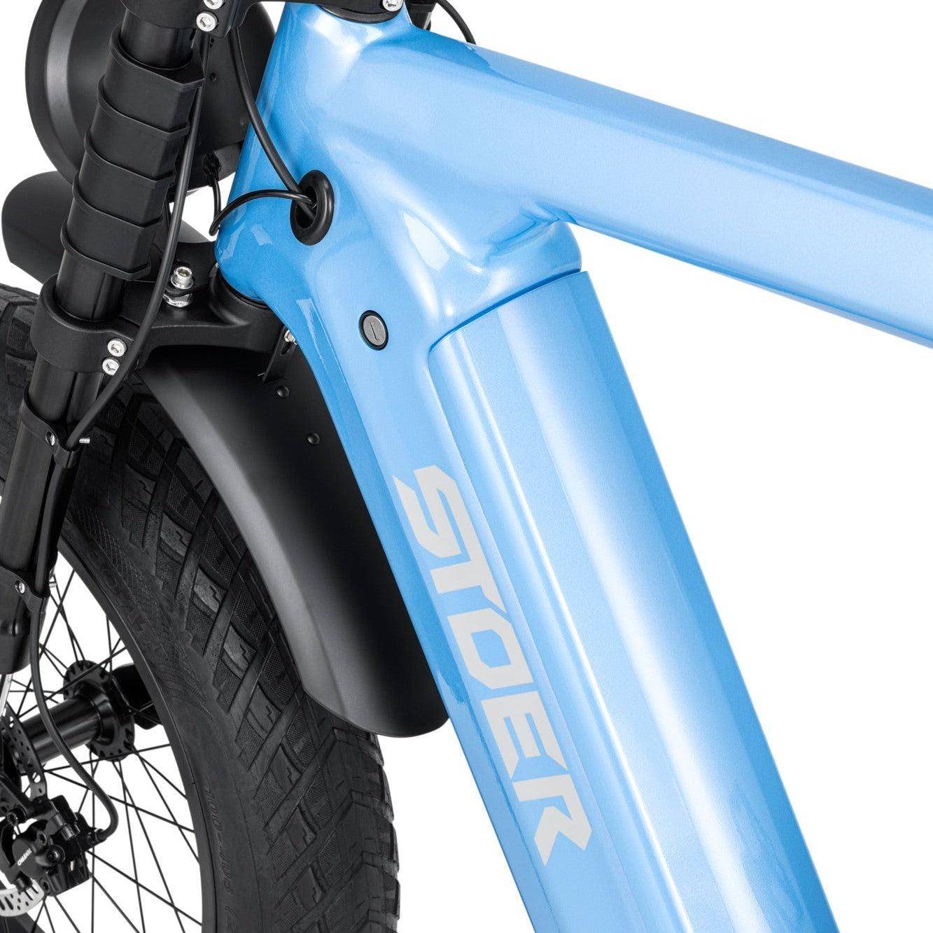 STOER Bikes Urban X - Fatbike - Sky Blauw