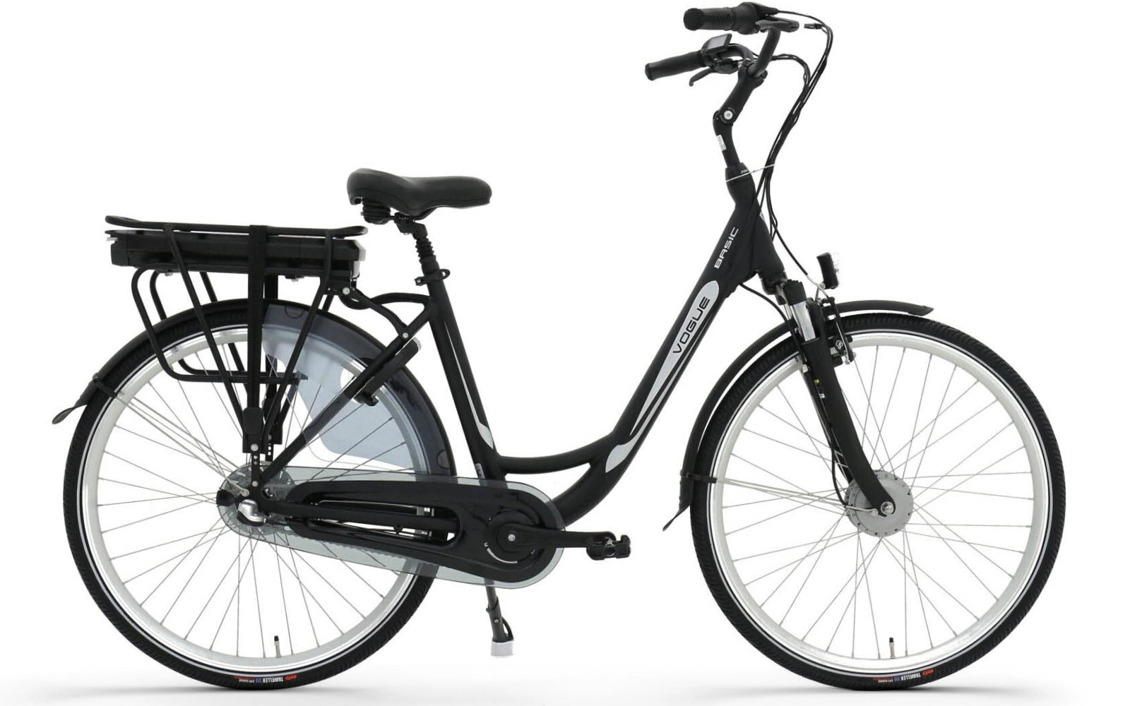 Voque Basic 7SP - Lage instap - E-bike - Mat Zwart