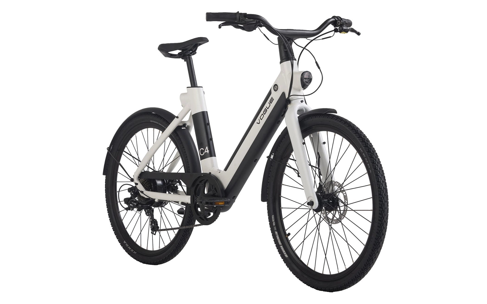 Vogue C4 - Lage instap - E-bike - Glacier Wit