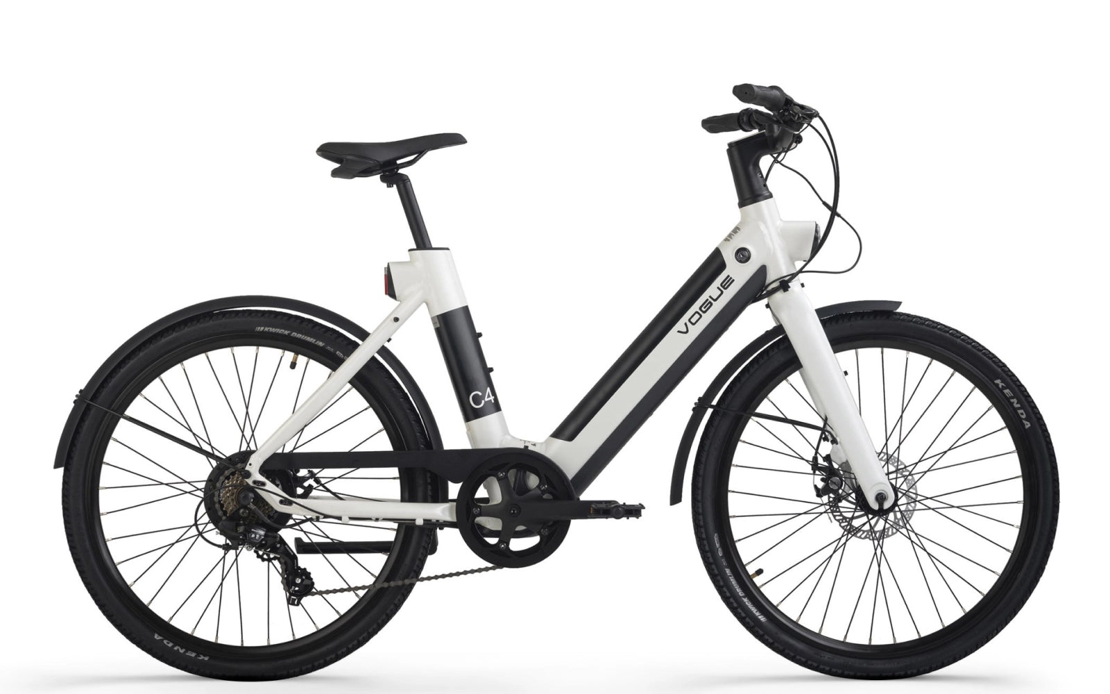 Vogue C4 - Lage instap - E-bike - Glacier Wit
