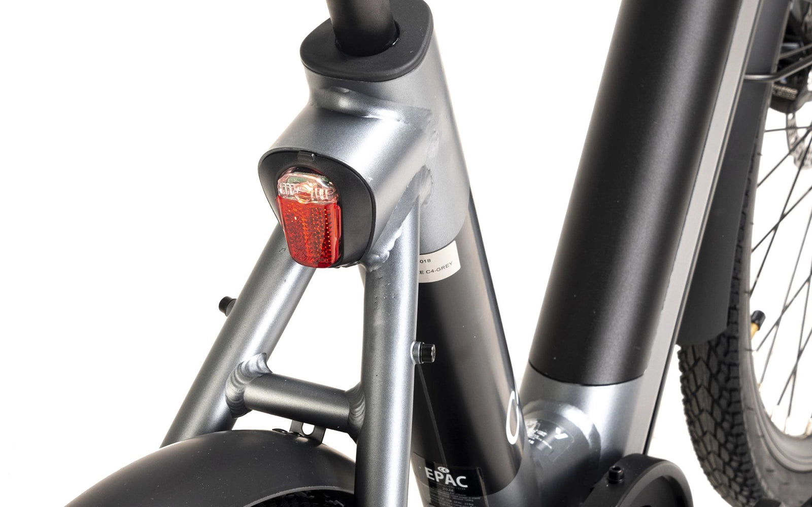 Vogue C4 - Lage instap - E-bike - Gravity Grijs