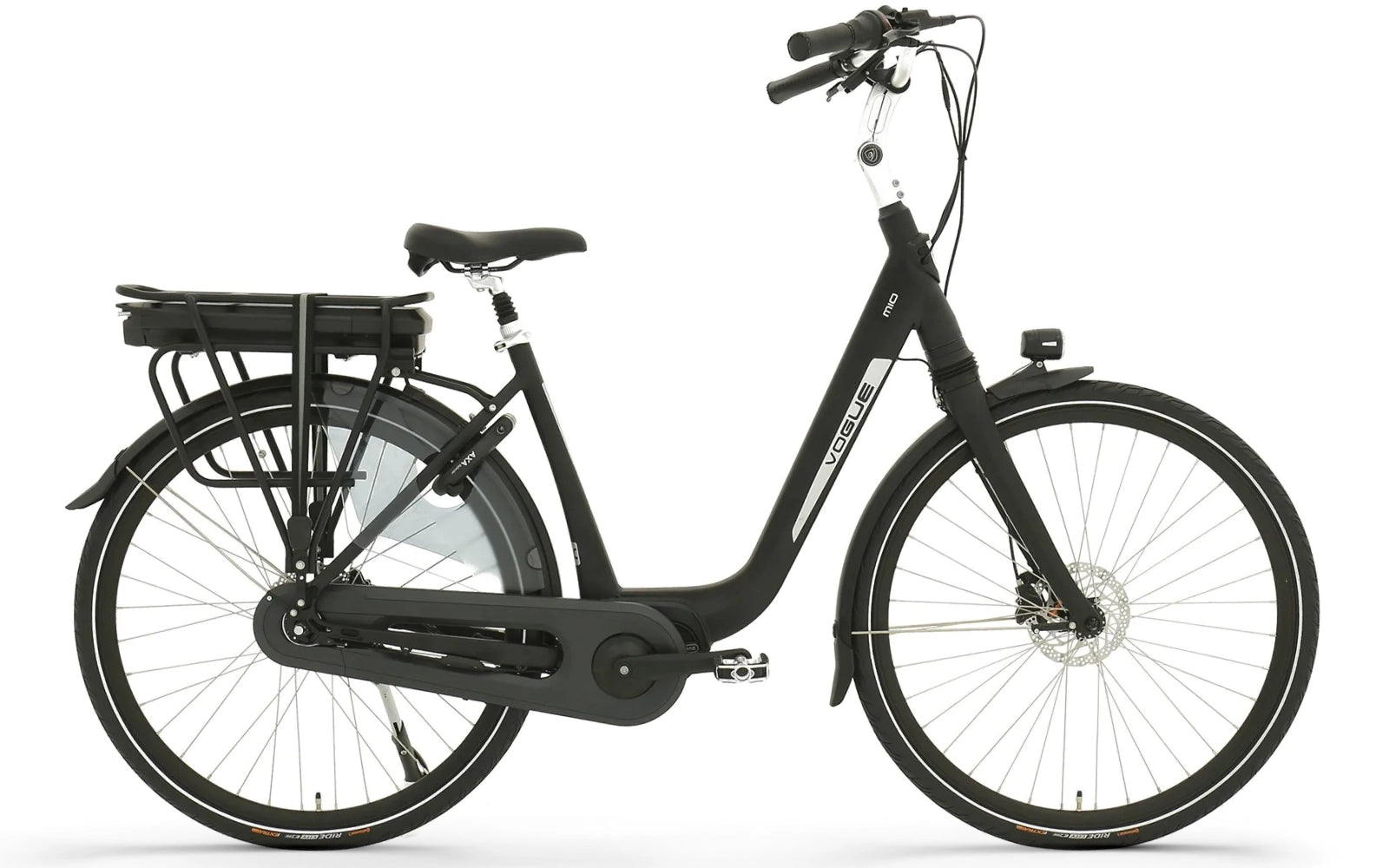 Vogue MIO N8 - Lage instap - E-bike - Glans zwart