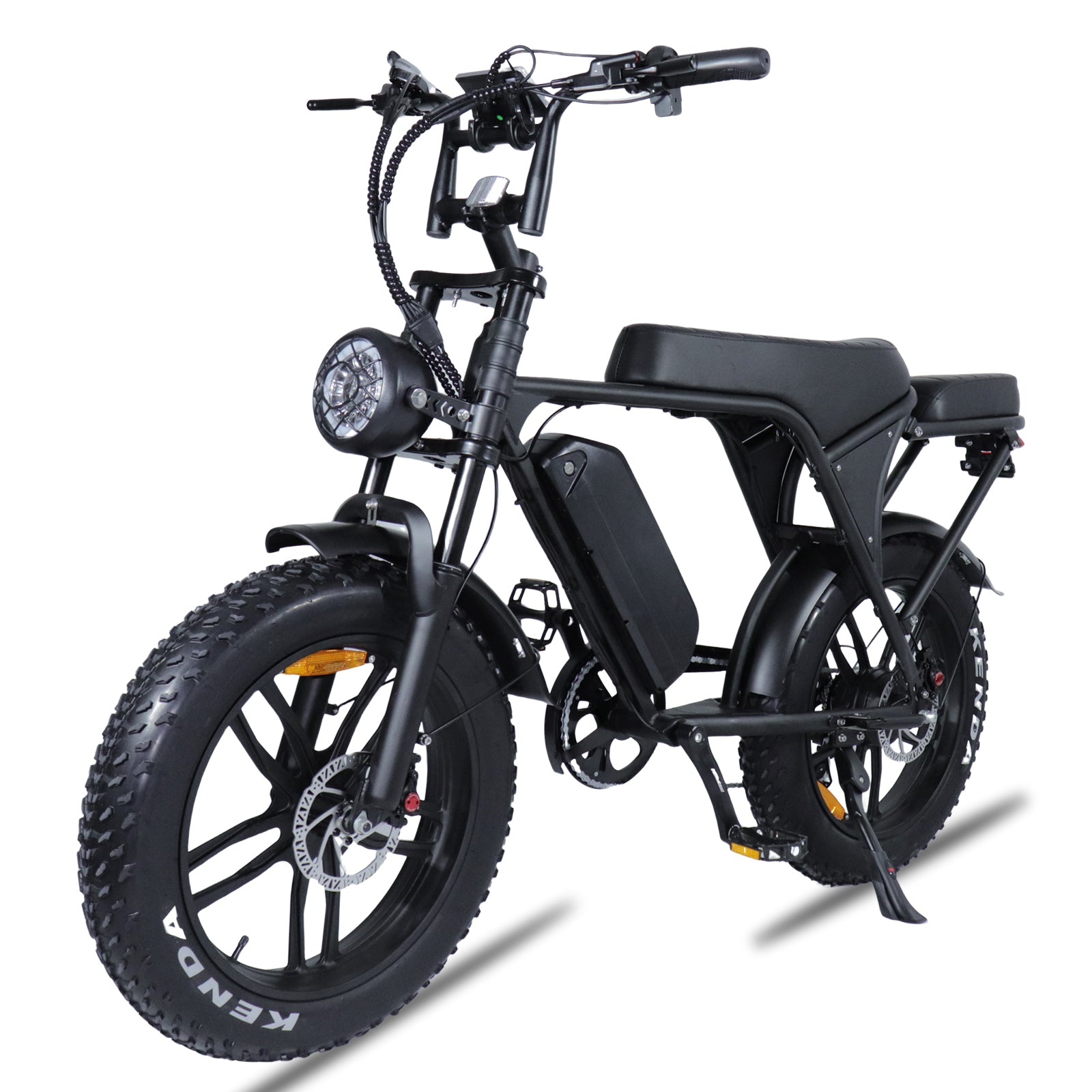 Ouxi V8 (5.0) - (C80) - Fatbike - Zwart