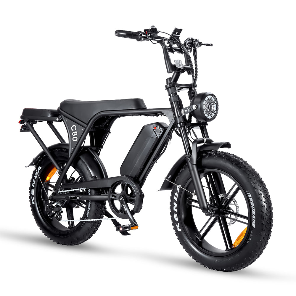 Ouxi V8 (5.0) - (C80) - Fatbike - Zwart