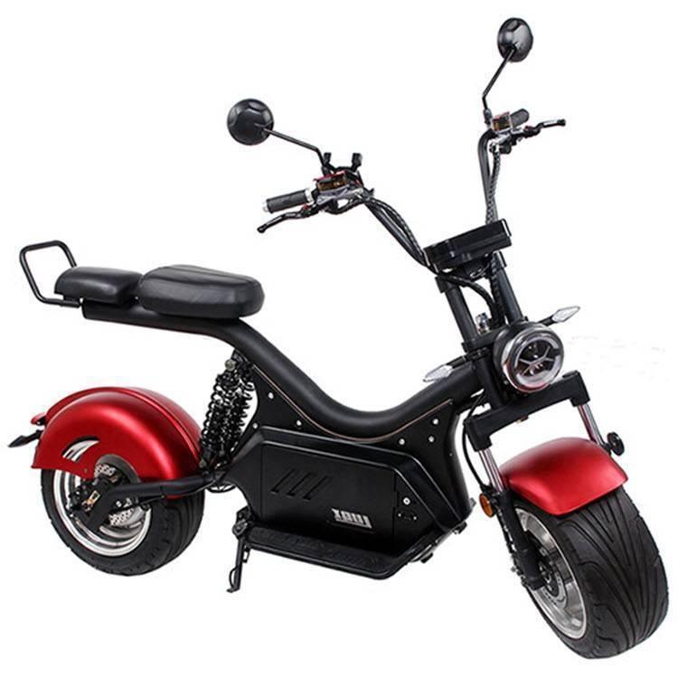 E-chopper HL4.0T - Elektrische scooter - Mat rood