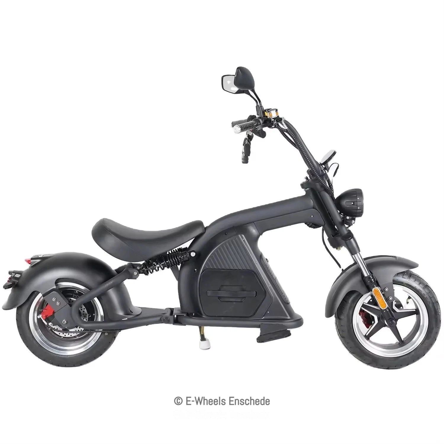 Combi-Deal! - E-chopper M8 - Elektrische scooter - Telefoonhouder + 30AH Batterij