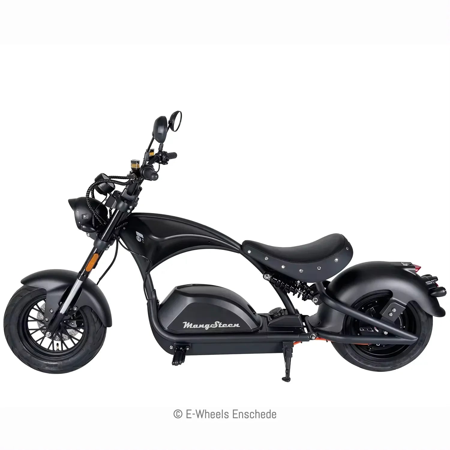 E-chopper M1PS - Elektrische Scooter - Mat Zwart