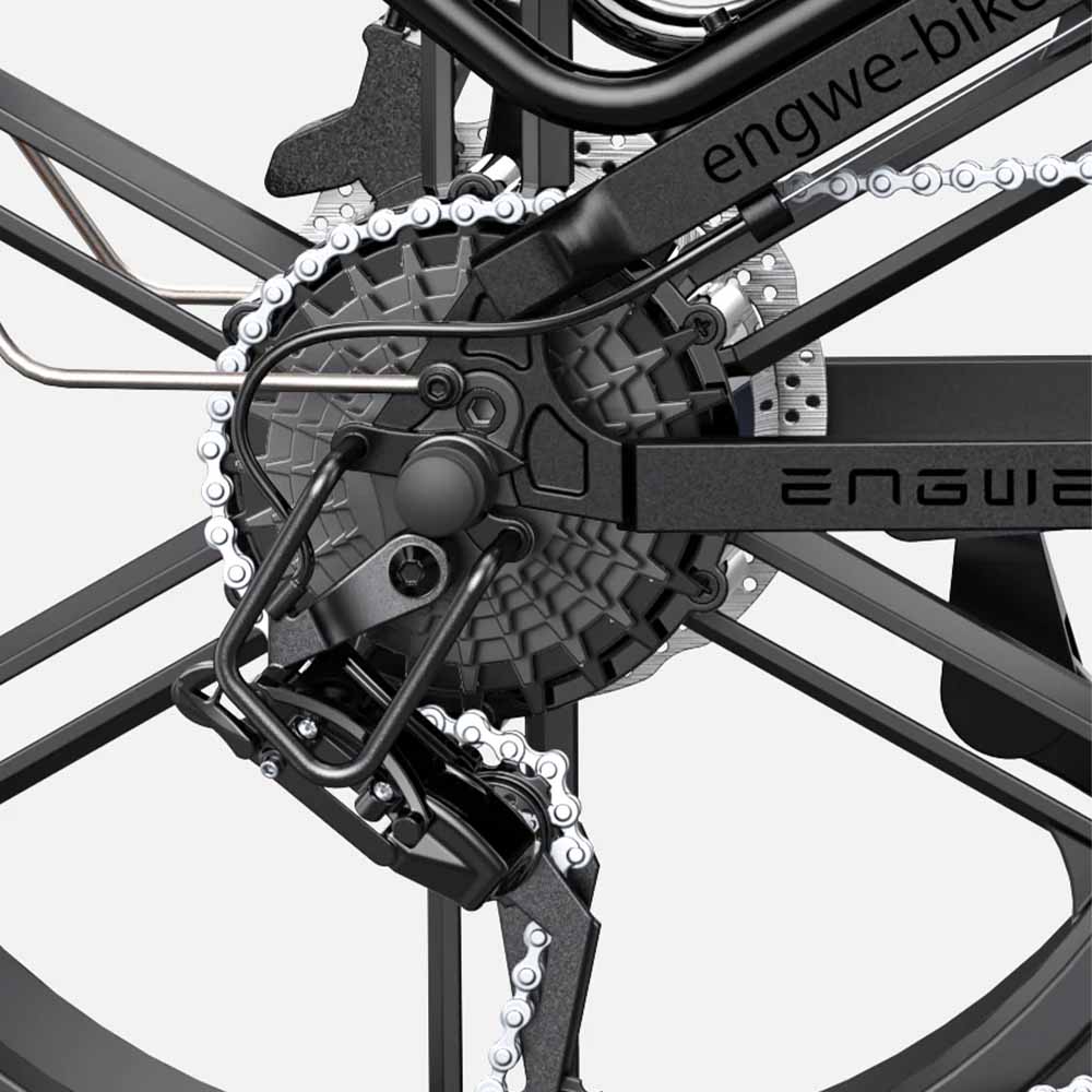 ENGWE Engine Pro 2.0 - Elektrische Vouwfiets - Zwart