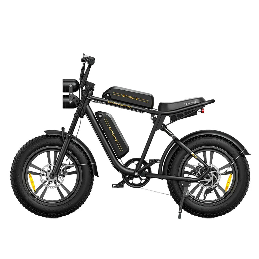 ENGWE M20 - Fatbike - Dubbele Accu - Zwart