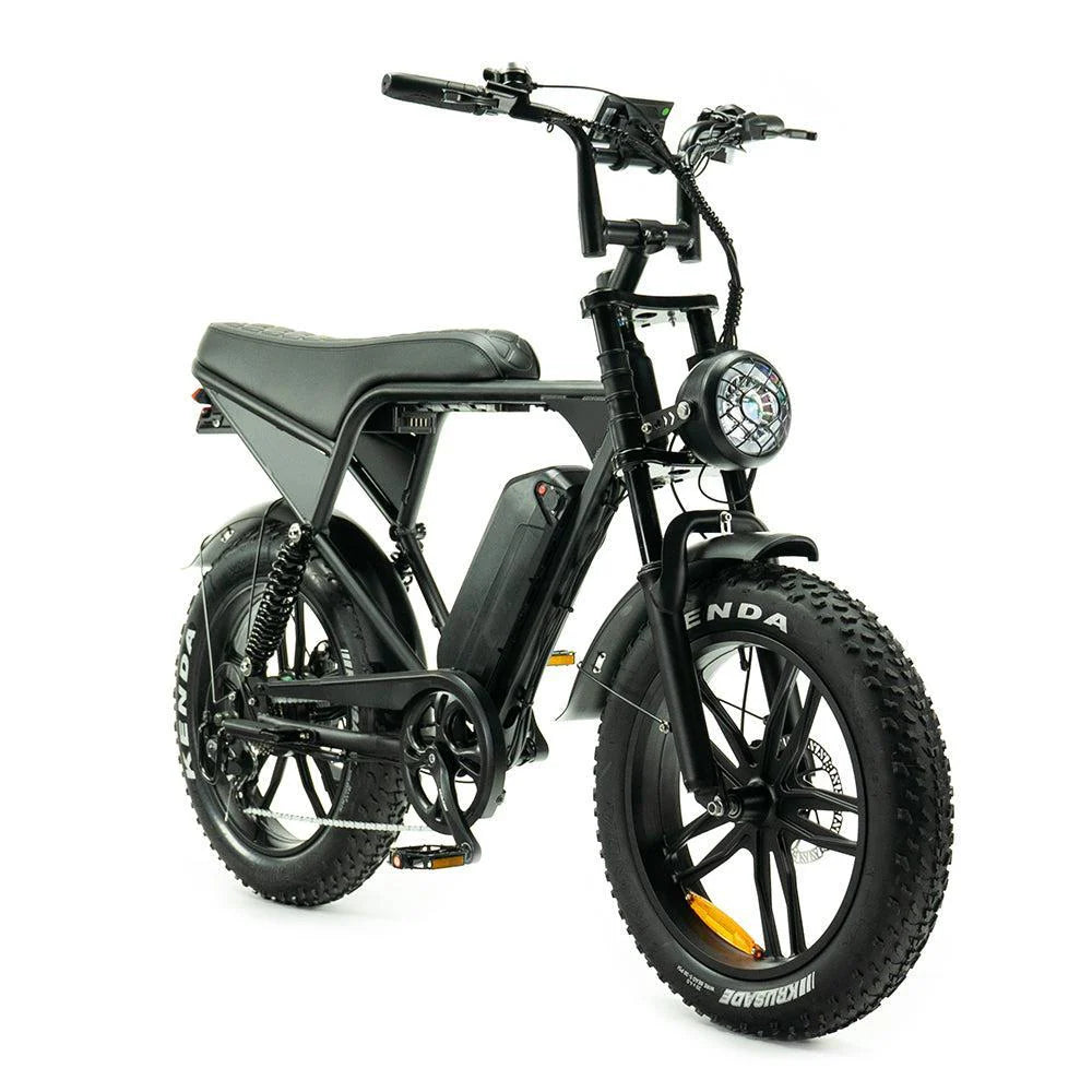 OUXI V8 Pro - Fatbike - Zwart