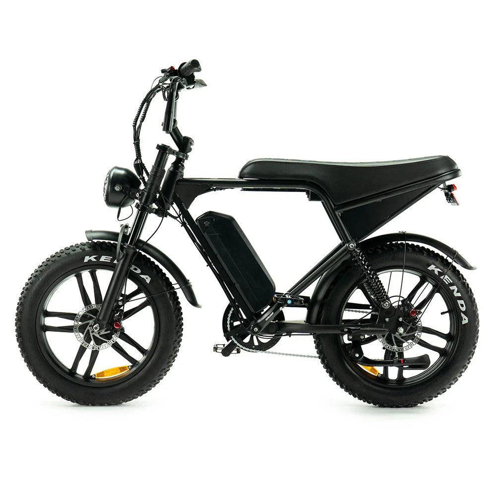 OUXI V8 Pro - Fatbike - Zwart