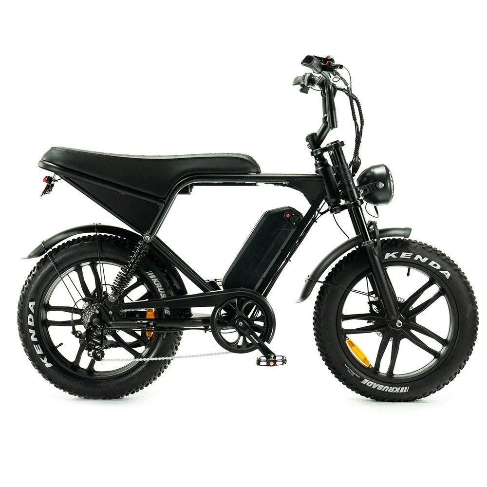 OUXI V8 Pro - Fatbike - Zwart