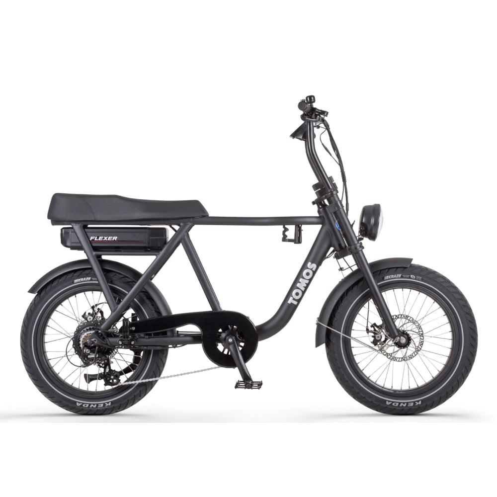 Tomos Flexer - Fatbike - Mat Zwart