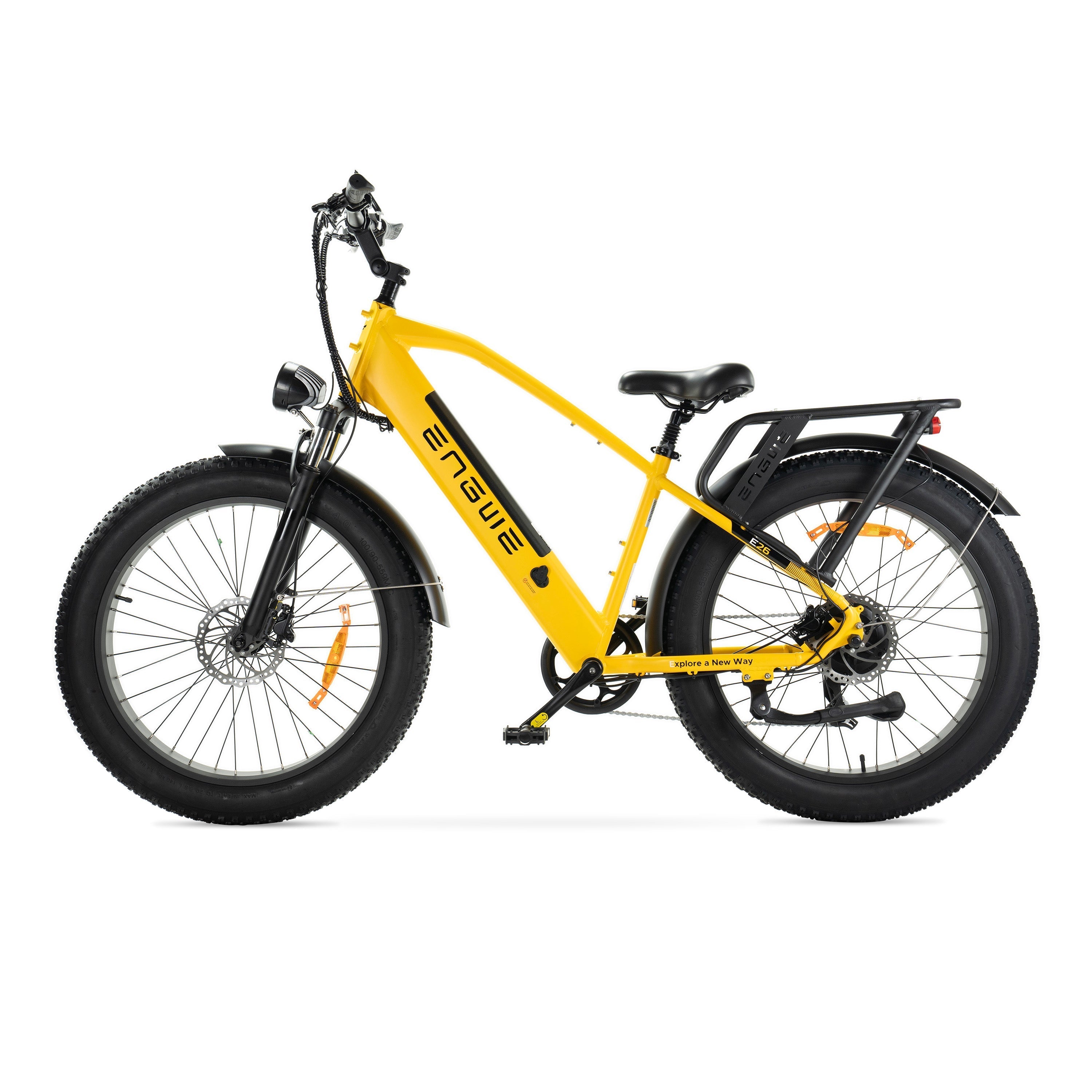 ENGWE E26 - Hoge instap - E-bike- Geel