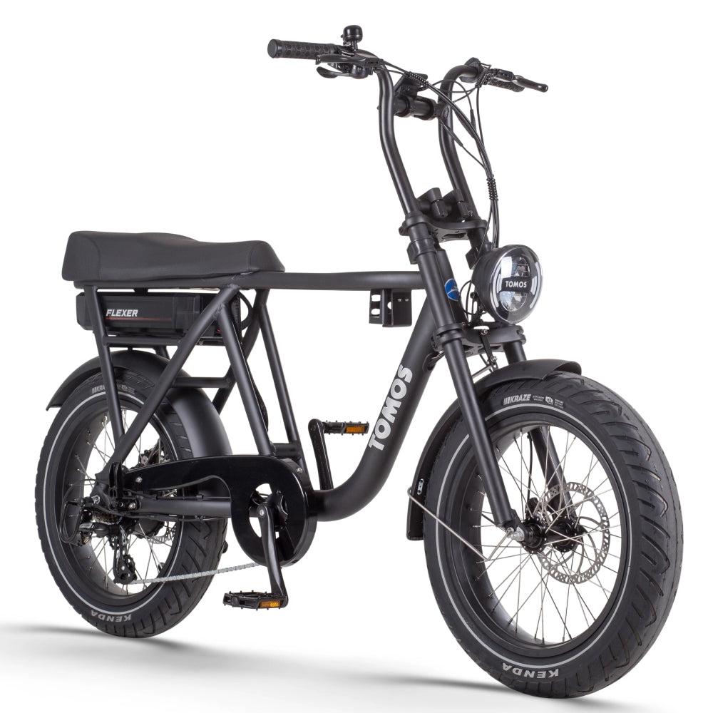 Tomos Flexer - Fatbike - Mat Zwart