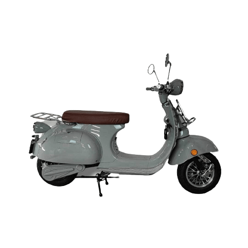 Motorino Retro - Elektrische scooter - Smokey Grijs - E-Wheels Enschede