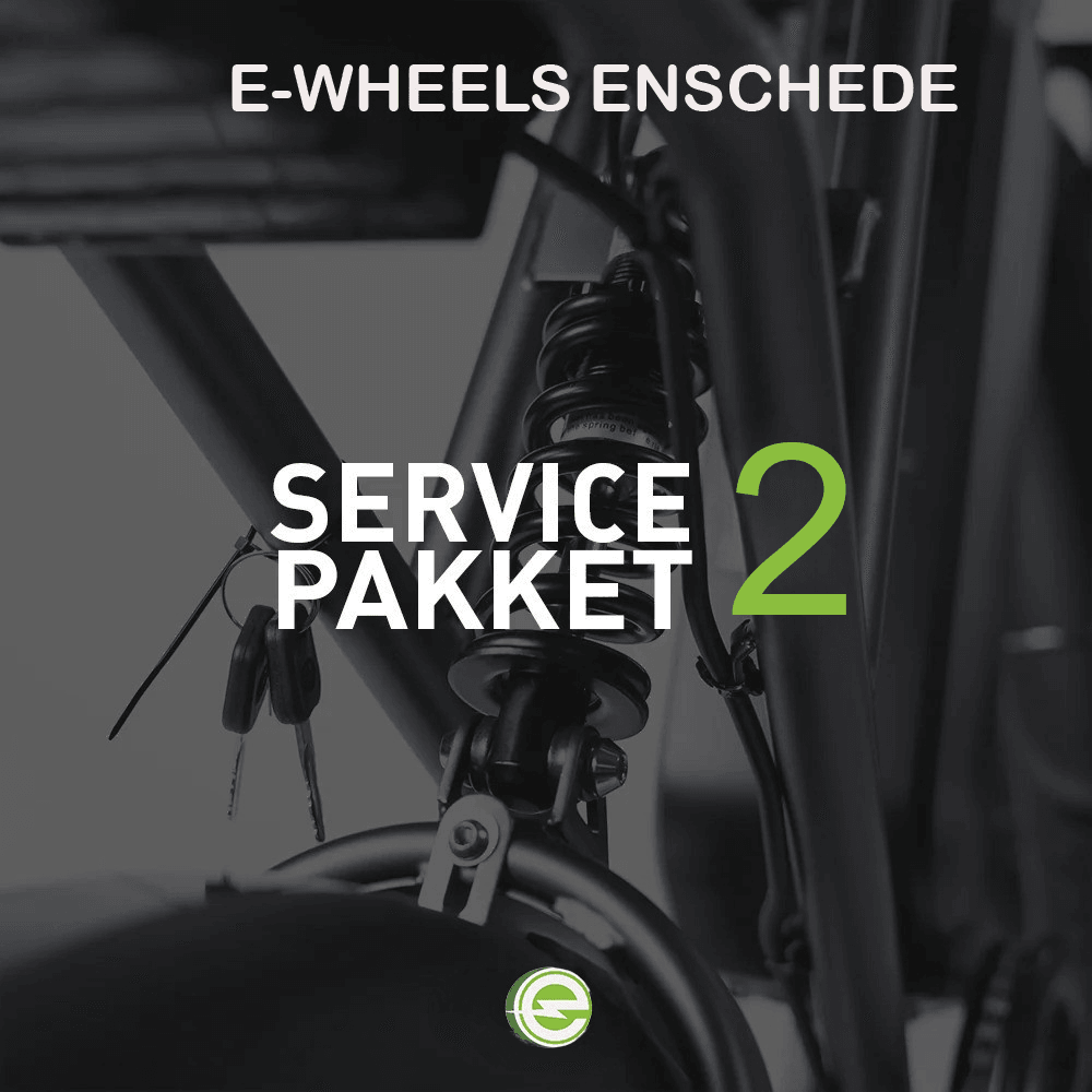 Service Pakket 2 - Zilver - Elektrische Scooter - E-Wheels Enschede
