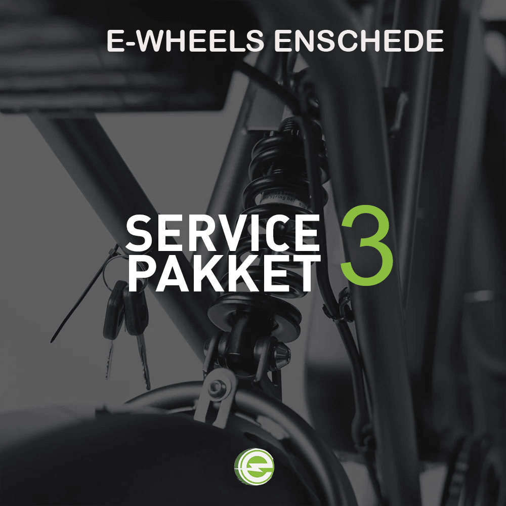 Service Pakket 3 - Goud - Elektrische Scooter - E-Wheels Enschede