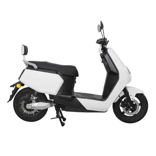 Urban vintage - Elektrische scooter - Wit - E-Wheels Enschede