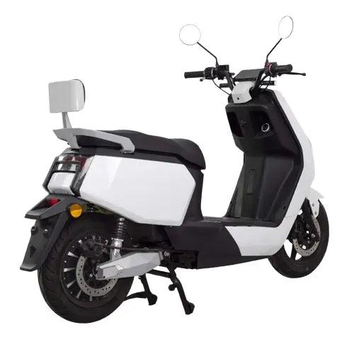 Urban vintage - Elektrische scooter - Wit - E-Wheels Enschede