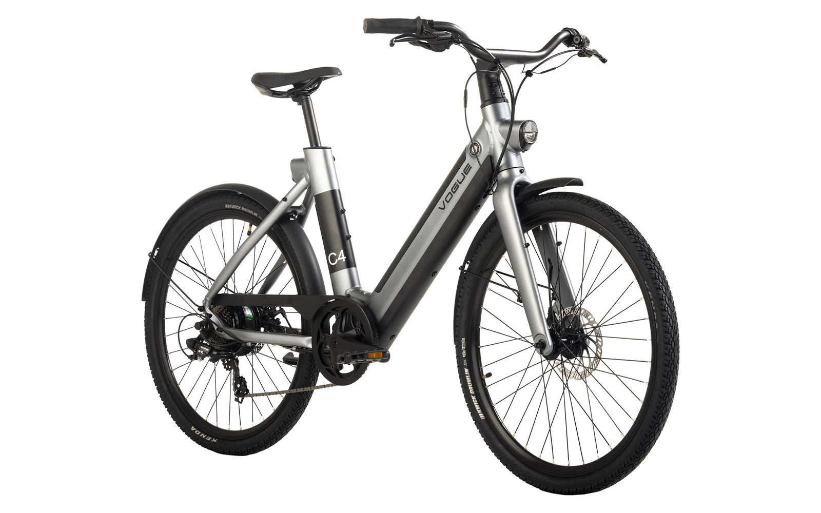 Vogue C4 - Lage instap - E-bike - Gravity Grijs