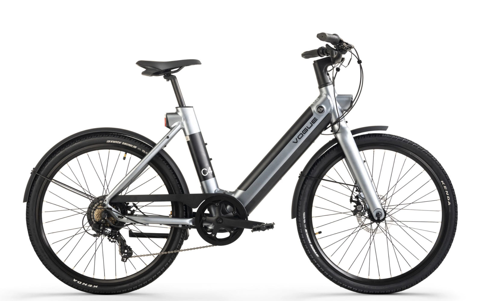Vogue C4 - Lage instap - E-bike - Gravity Grijs