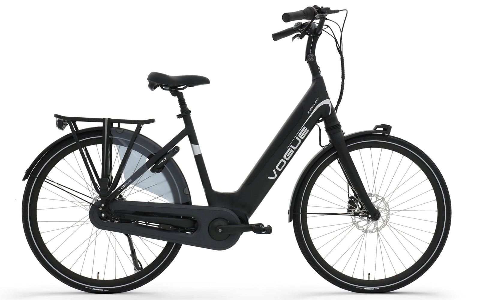 Vogue Excellent M420 - Lage instap - E-bike - Zwart / grijs