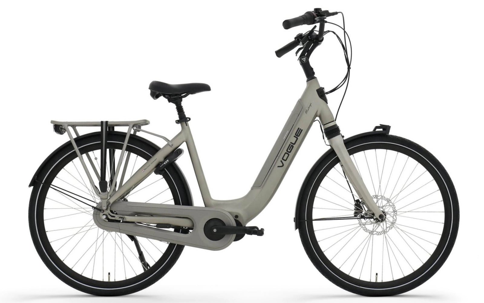 Vogue Mestengo MID N8 - Lage instap - E-bike - Mat grijs